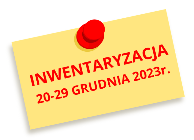  Inwentaryzacja 20-29 grudnia 2023r.