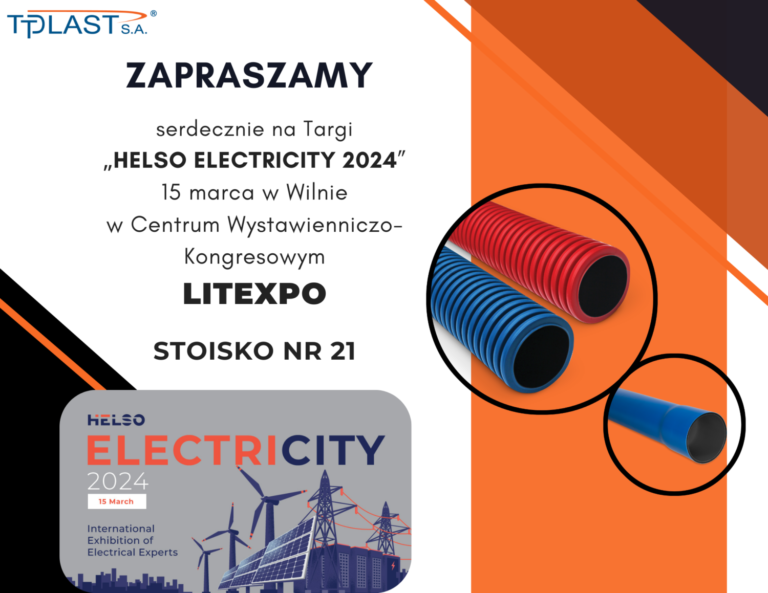 Zaproszenie na Targi HELSO ELECTRICITY 2024 w Wilnie