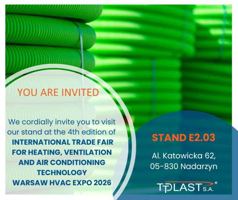  TT PLAST invites you to HVAC Warsaw 2026